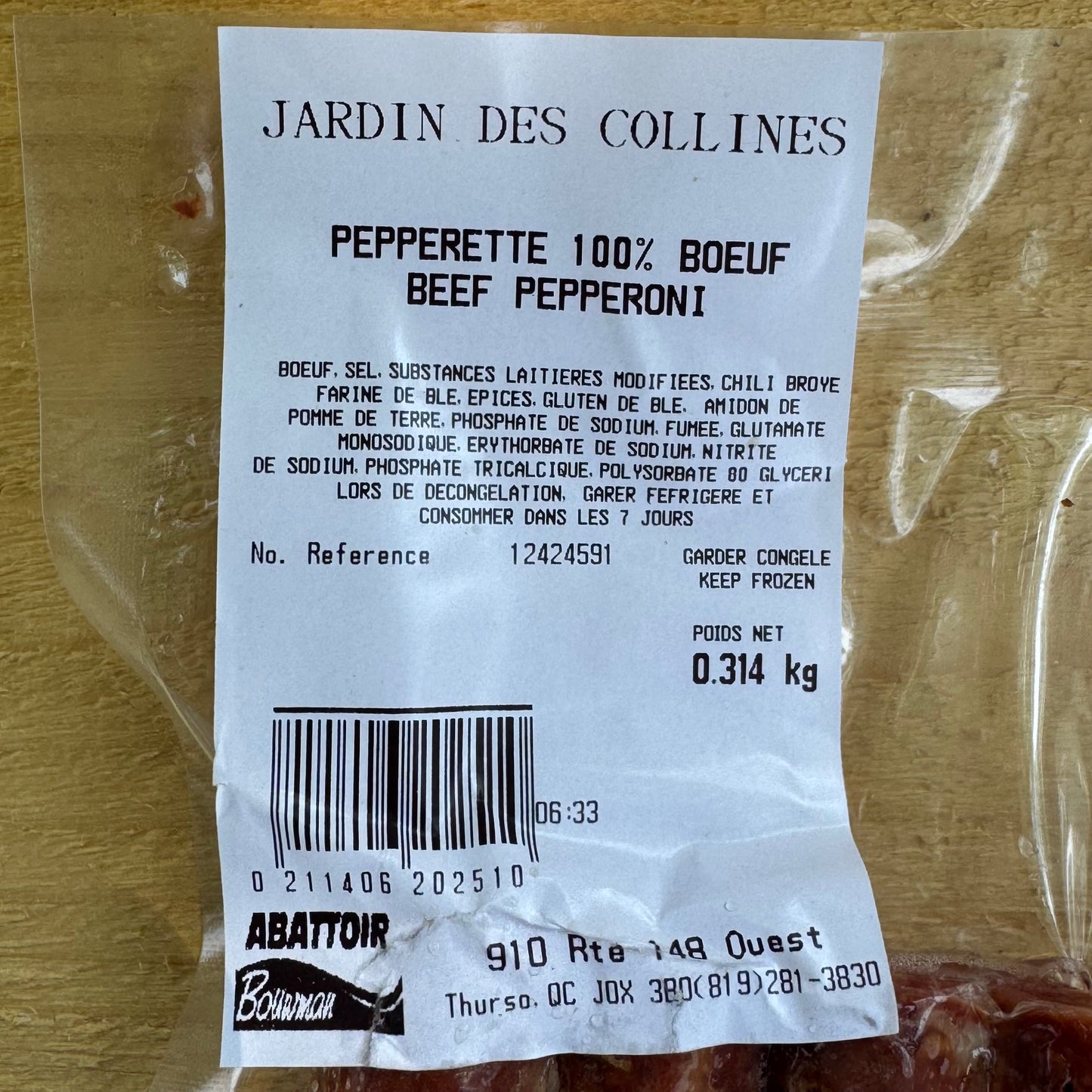 Boeuf - Wagyu - Pepperettes