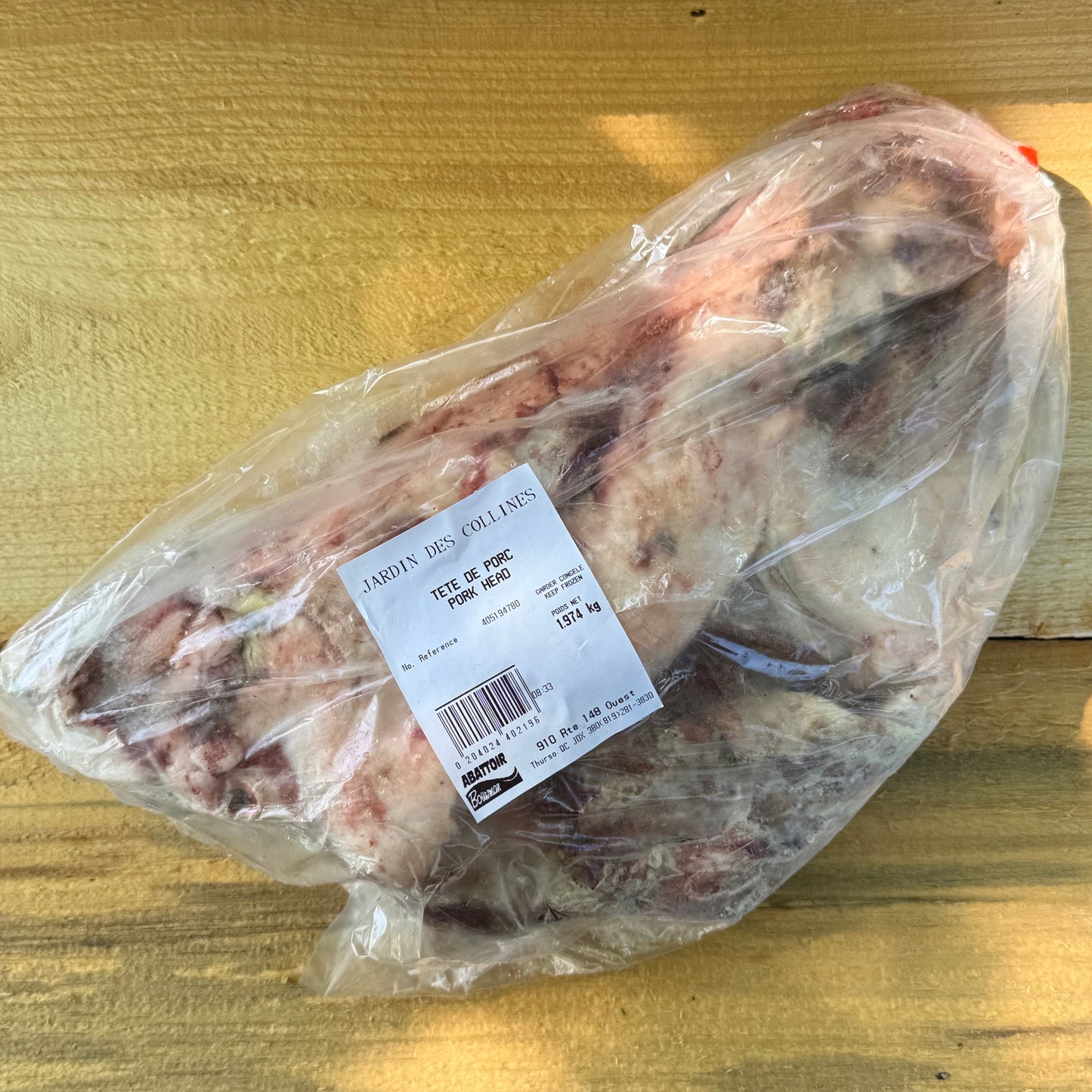 Pork - Head