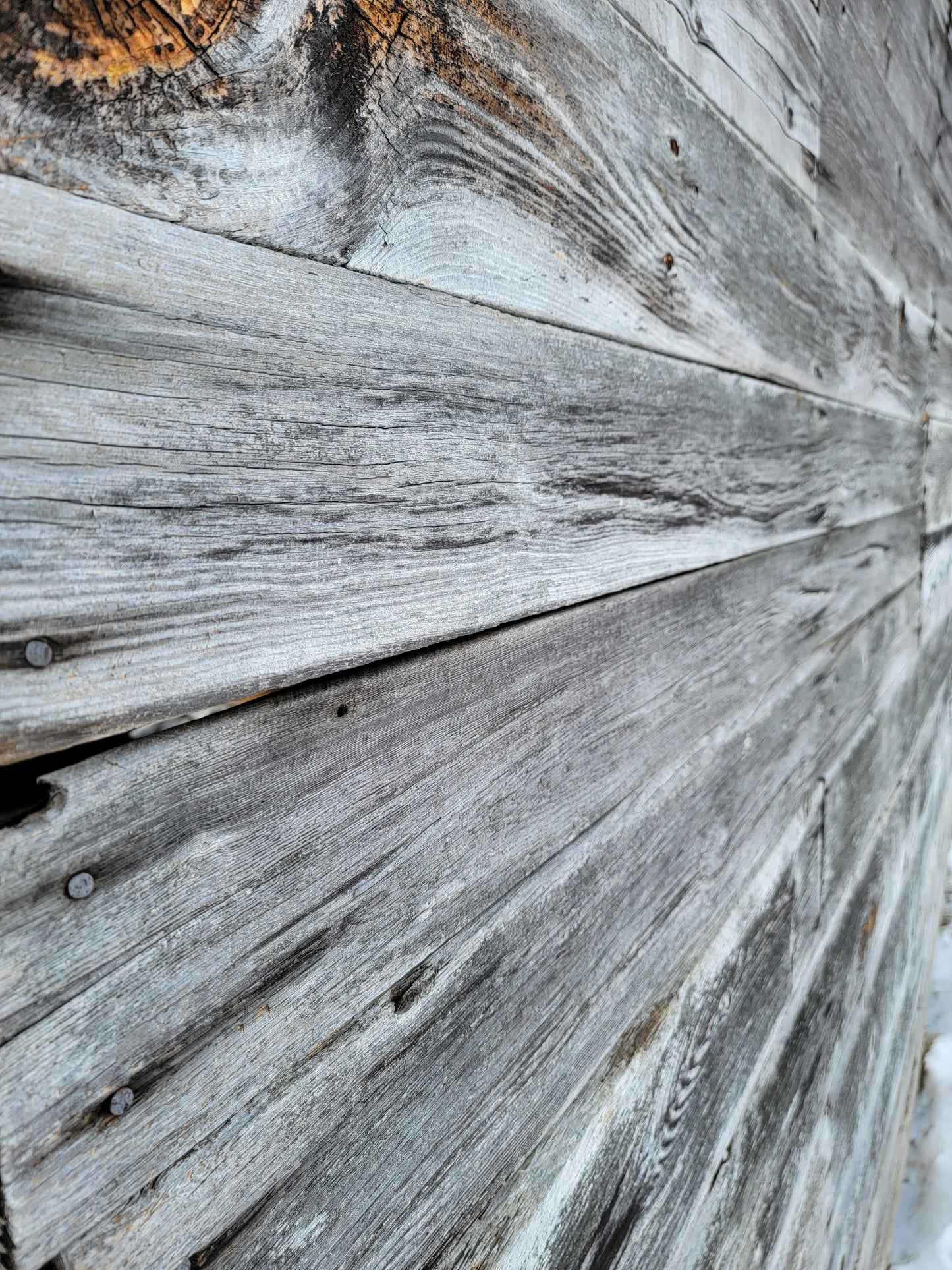 Authentic barn boards